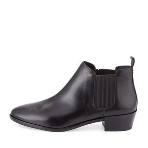 MICHAEL Michael Kors Shaw Leather Flat Bootie